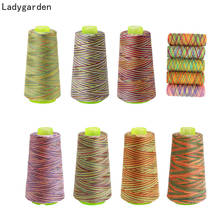 Embroidery Sewing Thread 3000Yard Rainbow Polyester Thread Set Strong Durable Hand Sewing Thread Craft 40s/2 Sewing Threads 2024 - buy cheap