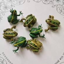 10pcs,Simulation Little Green Clay Frogs with magnet,Craft Artificial Figurine for Garden Micro landscape decoration Accessories 2024 - buy cheap
