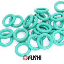 CS2.65mm FKM Rubber O RING ID 275/285/290/300/315/320/340*2.65 mm 2PCS O-Ring Fluorine Gasket Oil seal Green ORing 2024 - buy cheap