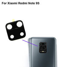 2PCS High quality For Xiaomi Redmi Note 9S Back Rear Camera Glass Lens test good  For Xiao mi Redmi Note 9 S Replacement Note9S 2024 - buy cheap