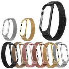 Correa de Metal para Xiaomi Band 3, 4 y 5, accesorios de repuesto, pulsera deportiva de acero inoxidable para hombre y mujer 2024 - compra barato