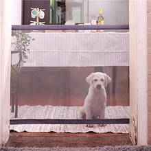 180cm*72cm Ingenious Mesh Magic Pet gate Safe Guard and Install anywhere Pet safety Enclosure 2024 - buy cheap