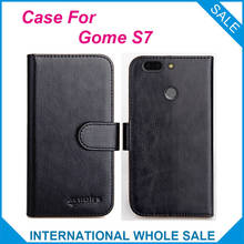 ¡Original! Gome-Funda de cuero con tapa para Gome S7, cartera con ranuras para teléfono, 6 colores, alta calidad 2024 - compra barato