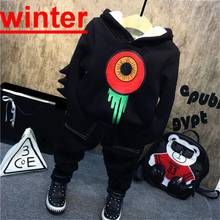 Winter Cartoon Baby Boy Set Long Sleeve Top Baby Suit Boy Clothing Sets Gift Suits Kids Clothes Set Infant 2-6years 2024 - buy cheap