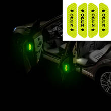 Pegatinas reflectantes para puerta de coche, calcomanías de advertencia de seguridad para Geely Vision SC7 MK CK Cross Gleagle SC7 Englon SC3 SC5 SC6, 4 Uds. 2024 - compra barato