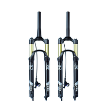 Cycling Hero-amortiguador de suspensión para bicicleta, horquilla de aire de 26, 275 y 29 pulgadas, aleación de magnesio, color negro mate, challenge EPXION REBA LTD 2024 - compra barato
