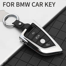 Car Key Case Cover For BMW E60 E46 E90 1 3 5 7 Series X1 X3 X4 X5 X6 M3 M5 F20 F30 F10 E30 E34 F15 F16 F45 F46 G20 G30 G32 G11 2024 - buy cheap