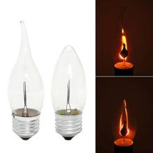 E27 / E14 Vintage Industrial Retro Edison LED Bulb Light Novel Candle Tip Lamp Home Decor Lamp 3W New 2024 - buy cheap