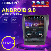 PX6 Android 9.0 4+128G Tesla Style Car Radio For Lexus ES ES200 ES240 ES300 2006-2012 GPS Navigation Stereo Headunit DSP Carplay 2024 - buy cheap