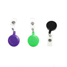 1 pcs Badge Holder Retractable Reel YOYO Clip Snap Button ID Card Key Black 2024 - buy cheap