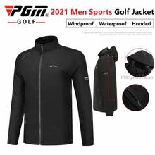 Pgm New Golf Windbreaker Latest Autumn Golf Sports Jacket Full Sleeves Anti-Pilling Men Coat Man Hooded Waterproof Jackets 2024 - купить недорого