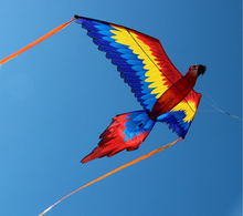 Спорт на открытом воздухе летающая игрушка Детский подарок легко летать воздушный змей красочный воздушный змей «попугай» большая птица с одиночной линией для того, чтобы предотвратить повреждение кайт 2024 - купить недорого