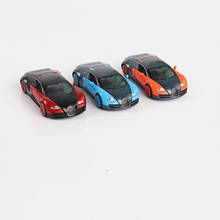 Veyron-coche de carreras de aleación, vehículo acústico-óptico de simulación de tres colores, modelo de coche Matal 1:32, coches clásicos para niños, Juguetes 2024 - compra barato