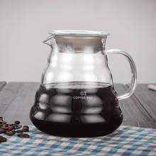 Creative Glass Heat-Resistant Coffee Water Pot Carafe Espresso Coffee Maker Transparent Kettle Heatable Barista Percolator 2024 - buy cheap