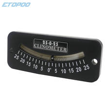 25-0-25 Inclinometer Mini Protractor Inclinometer angle measuring Instrument Tilt Gauge 45-0-45 Slope Meter 2024 - buy cheap