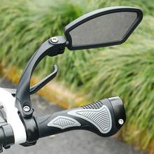 Espejo retrovisor Universal de acero inoxidable para manillar de bicicleta, seguro, para bicicleta 2024 - compra barato