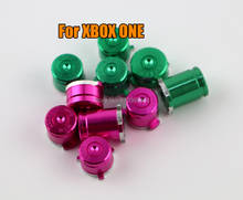 10sets/lot High quality Aluminum Alloy Metal ABXY Buttons Kits Replacement Parts for Xbox One Game Controller 2024 - buy cheap