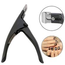 Acrylic UV False Fake Nails Tips Manicure Cutter Clipper Tool Stainless Steel  Q0KD 2024 - buy cheap
