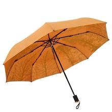 Березовый лес Ретро три раза женский зонт от дождя с защитой от ультрафиолета и женский солнечный УФ зонтик складной зонтик для мужчин 2024 - купить недорого
