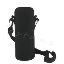 Portabotellas de neopreno para bicicleta, bolsa con cubierta aislante, correa de viaje, portabotellas de agua de 750ML, 1 unidad 2024 - compra barato