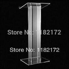 Clear Acrylic Lectern,Perspex Podium,Pmma Pulpit/Speaker Stand 2024 - buy cheap