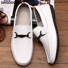 Loafers Driving Shoes Man Shoes Leather Genuine Mens Casual Shoes Hot Sale Sapato Social Masculino Chaussures Homme Luxe Tenis 2024 - buy cheap