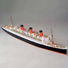 British Queen Mary Cruises 3D Paper Model Ship Model 1:400 Scale Diecast Three-dimensional Paper Model Manual DIY Adults Toys 2024 - buy cheap