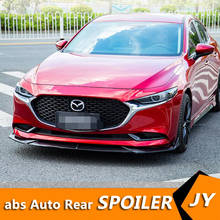 Spoiler traseiro para mazda 3 axela 2020-2021, protetor de para-choques dianteiro, spoiler traseiro e difusor 2024 - compre barato