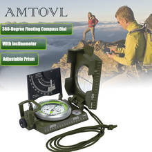 AMTOVL Mulitifunctional Outdoor Survival Military Compass Camping Waterproof Geological Compass Digital Navigation Equipment Set 2024 - buy cheap
