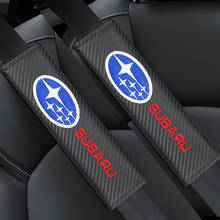 2 шт. Новое поступление Защитная крышка из углеродного волокна авто подходит для Subaru Impreza Forester Tribeca XV BRZ аксессуары 2024 - купить недорого