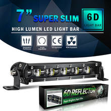 8inch 480W LED Work Light Bar Flood Spot Beam Offroad 4WD SUV Driving Fog Lamp 2024 - buy cheap