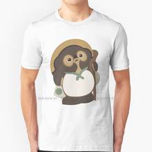 Tanuki Statue 2 T Shirt 100% Pure Cotton Tanuki Statue Tanuki Racoon Dog Cute Tom Nook Animal Statue Japan Japanese Trickster 2024 - buy cheap