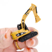 1:160 Scale Excavator Model Construction Road Alloy Plastic Toy Simulation Engineering Micro Vehicle Layout Sand Table Landscape 2024 - buy cheap