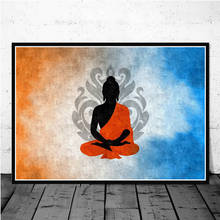 Canvas Pictures Home Decoration Painting Buddhism Buddha Wall Art HD Prints Nordic Style Poster Modern Modular For Living Room 2024 - buy cheap