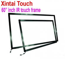 Xintai Touch 15 real touch points 60" IR multi touch frame Screen Panel/frame without driver 2024 - buy cheap
