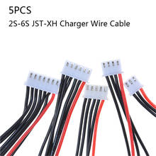 5 pces jst xh 2s 3s 4S 5S 6s lipo bateria balance carregador plug linha/fio/conector cabo para b3 b6 conector plugue fio 2024 - compre barato