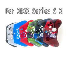 Protector de agarre antideslizante para mando de Xbox, Protector de goma de silicona, funda de piel para Xbox Series X S, accesorios para Gamepad 2024 - compra barato