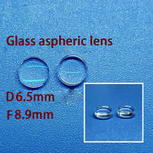 D 6.5mm Molded Aspheric Straight Glass Lens Laser Laser Diode Module Focusing Lens 2024 - buy cheap