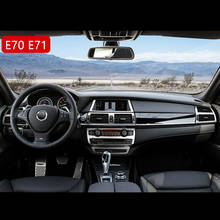 Car Stereo Speaker Frame Cover Trim For BMW X5 E70 X6 E71 Console Gear Shift Panel Air Outlet Frame Door Armrest Decor Strips 2024 - buy cheap