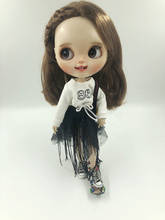 New Doll Blyth Clothes Hoodie shirt and flow Must Skirt for 1/6 Doll Clothing(fit Azones,ob24,pullip,blyth 1/6 Dolls) 2024 - buy cheap