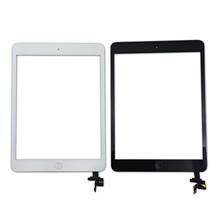 Besegad Touch Screen Digitizer Front Glass Replacement with Home Button Adhesive Camera Bracket for Apple iPad Mini 1 2 A1432 2024 - buy cheap