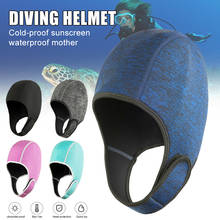 Gorro ajustável de neoprene para surf mergulho caiaque rafting snorkel natação boné & t8 2024 - compre barato