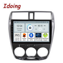 Idoing 10.2"Car Radio Multimedia Video Player For Honda City 2008-2013 Navigation GPS Carplay Auto Bluetooth Head Unit NO 2DIN 2024 - buy cheap