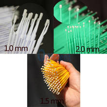 Ortdent-microcepillo aplicador Dental, cepillo de pestañas de Material desechable, 3 tamaños a elegir, 200 unids/paquete 2024 - compra barato