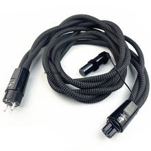 Cable de alimentación de CA TORNADO, alta corriente, baja Z/disipación de ruido, línea de Audio HiFi, versión UE/EE. UU. 2024 - compra barato