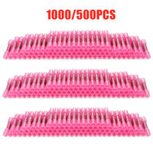 300/500/1000PCS Red Heat Shrink Connectors Insulated Waterproof Crimp Terminals Seal Butt Electrical Wire Connector 22-18 AWG 2024 - buy cheap