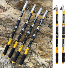 GHOTDA Telescopic Fishing Rod Feeder Hard Carbon Fiber Portable Carp Spinning Pole Travel Sea Boat Pesca 2024 - buy cheap