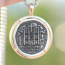 Нотр-Дам де ожерелье из Парижа для мужчин и женщин Святого храма французский памятный собор ювелирные изделия 2024 - купить недорого
