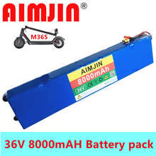 Batería especial para patinete eléctrico, paquete de 36V, 8000mAh, 10S3P, 8,0ah, para Xiaomi M365/1S 2024 - compra barato