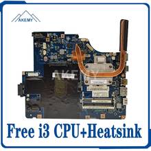 Free i3 CPU+Heatsink motherboard for Lenovo G565 Z565 Laptop motherboard Z560 G560 LA-5754P LA-5752P motherboard Test mainboard  2024 - buy cheap